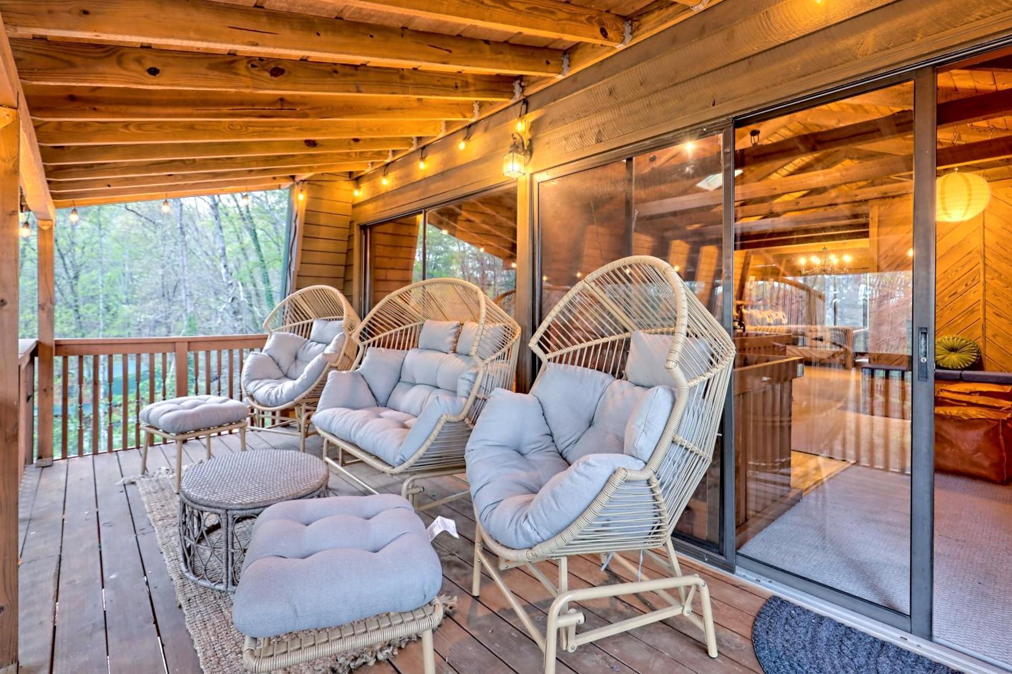 Near Downtown Helen - Hottub, Sauna, Game Room, Fire Pit Kültér fotó