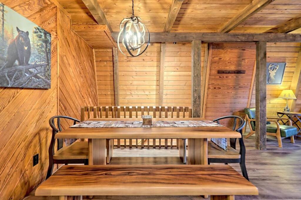 Near Downtown Helen - Hottub, Sauna, Game Room, Fire Pit Kültér fotó