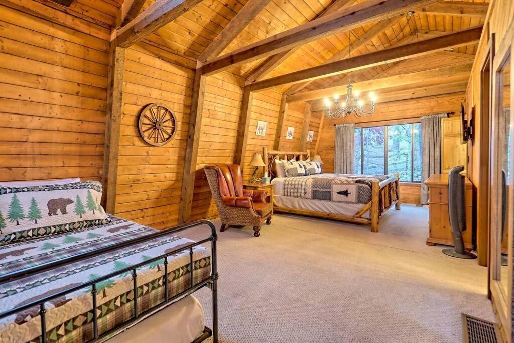 Near Downtown Helen - Hottub, Sauna, Game Room, Fire Pit Kültér fotó
