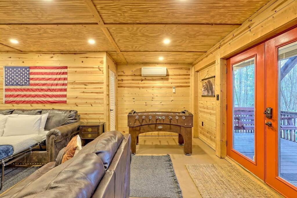 Near Downtown Helen - Hottub, Sauna, Game Room, Fire Pit Kültér fotó