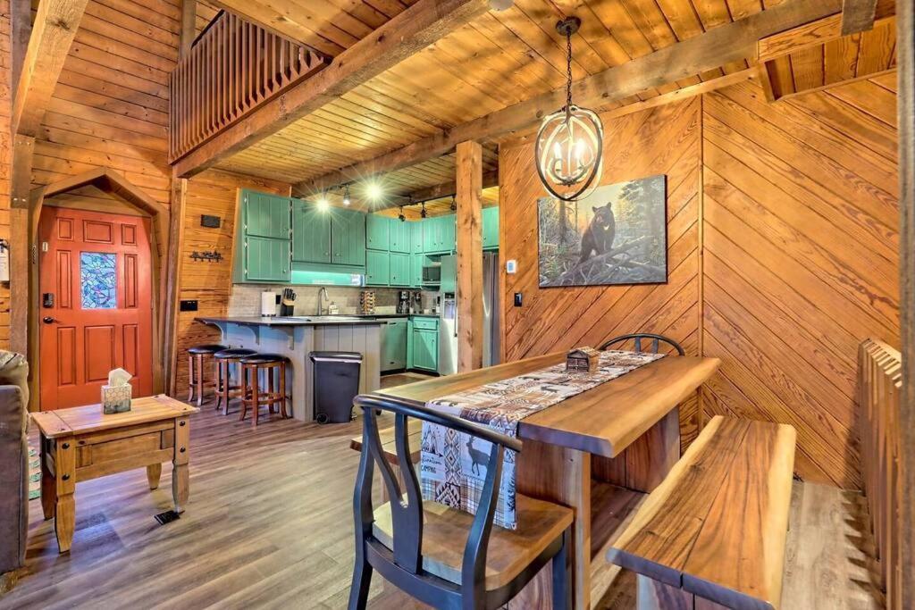 Near Downtown Helen - Hottub, Sauna, Game Room, Fire Pit Kültér fotó